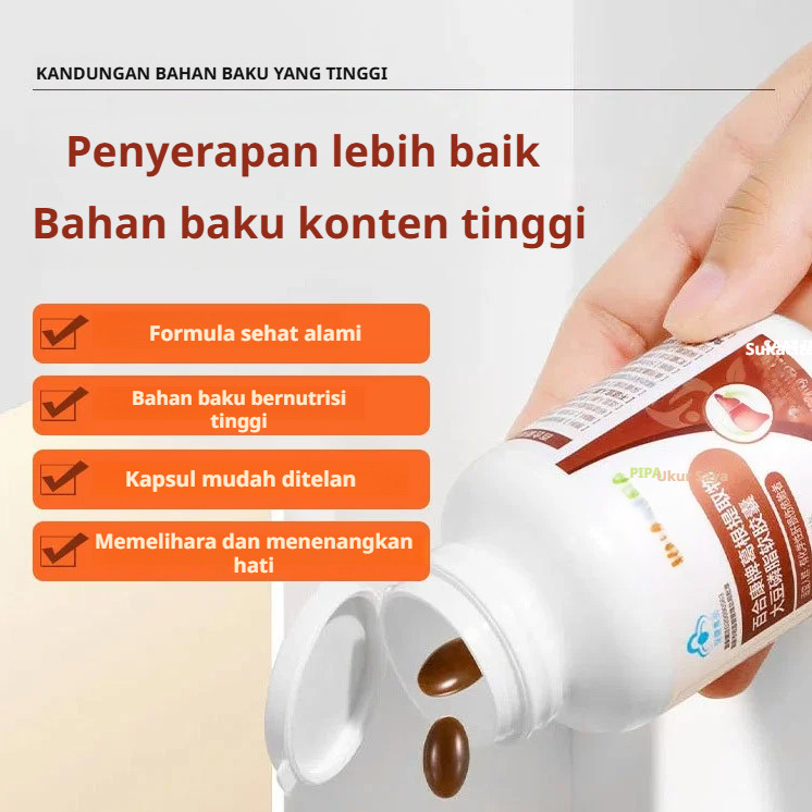 【COD/Pengiriman 24 jam】 Liver detoxification capsule/30 Kapsul Pueraria Lobata Kapsul Akar Pueraria 