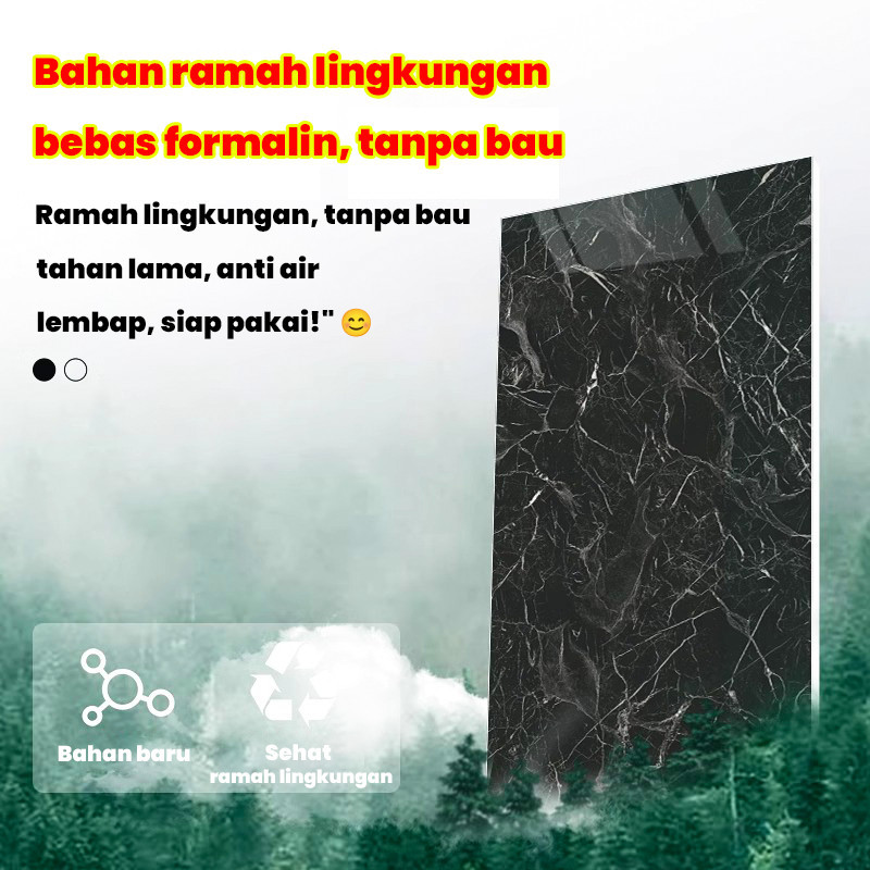 Wallpaper Marmer,Motif Kayu Realistis,Wallpaper Vinyl Marmer,Wallpaper Keramik Dinding,Wallpaper