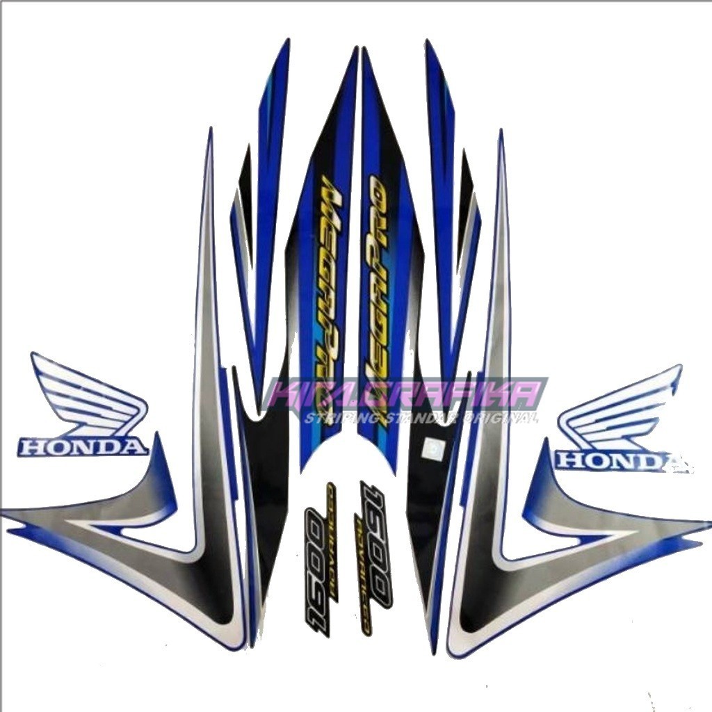 Stiker Striping MEGA PRO 2006 | List Stiker Standar MEGA PRO 2006  terlaris&termurah