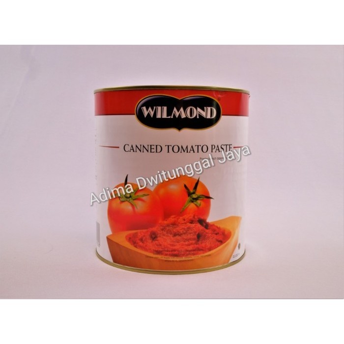 

Wilmond Tomato Paste / Pasta Tomat dalam kaleng Wilmond 3Kg
