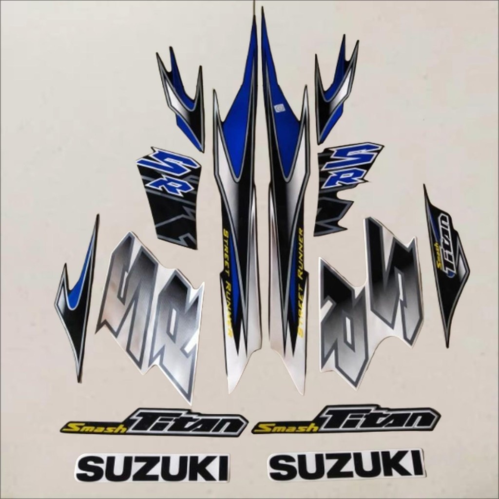 Striping Stiker Smash 110 Titan SR 2010