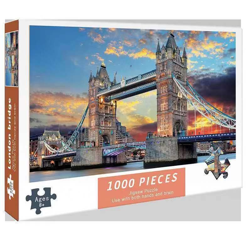 puzzle terbesar lanskap Jigsaw Puzzle 1000 Pcs ( Paper puzzle Uk 50x 75 ) / Paper Puzzle Jigsaw 1000
