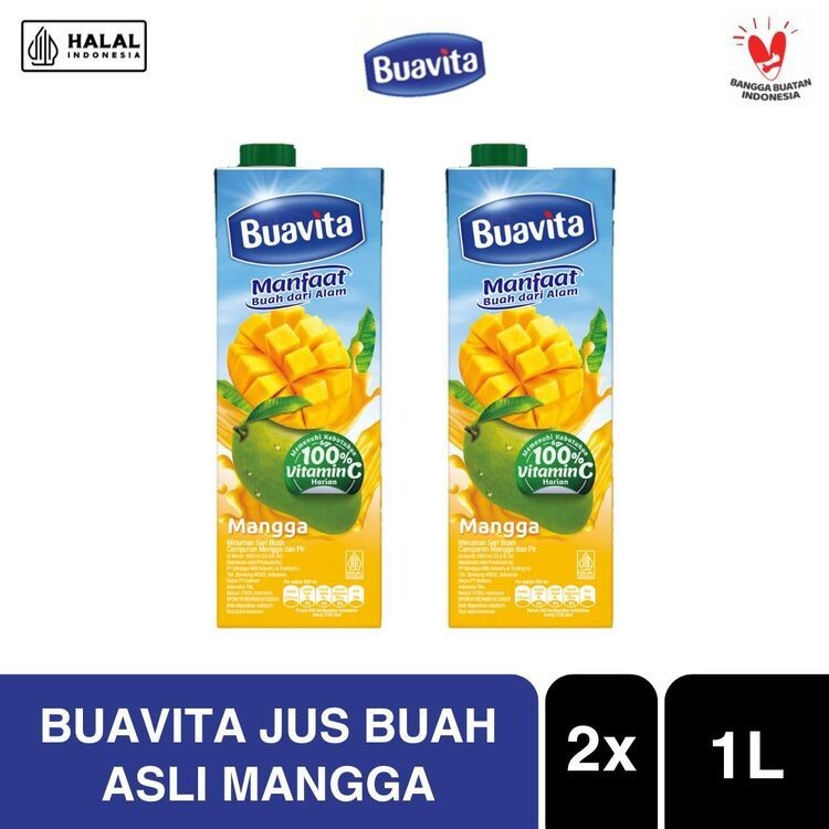 

Buavita Mango 1000 ml - Twin Pack
