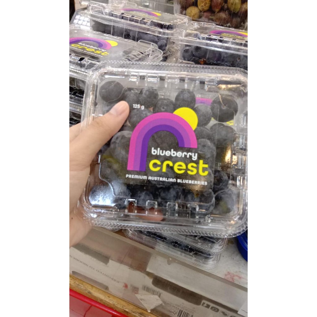 

Buah Blueberry fresh no strawberry cranberry raspberry betty - JMB_125GR
