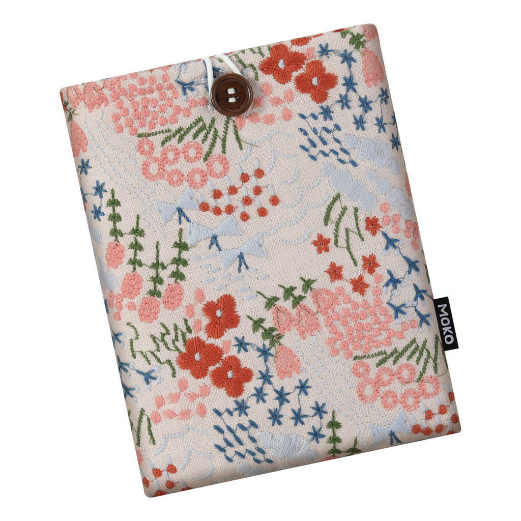 6-7" Embroidered Daisy Padded Sleeve Pouch for Kindle 11/10/8th Gen,Kindle Paperwhite 11th/10th Gen,