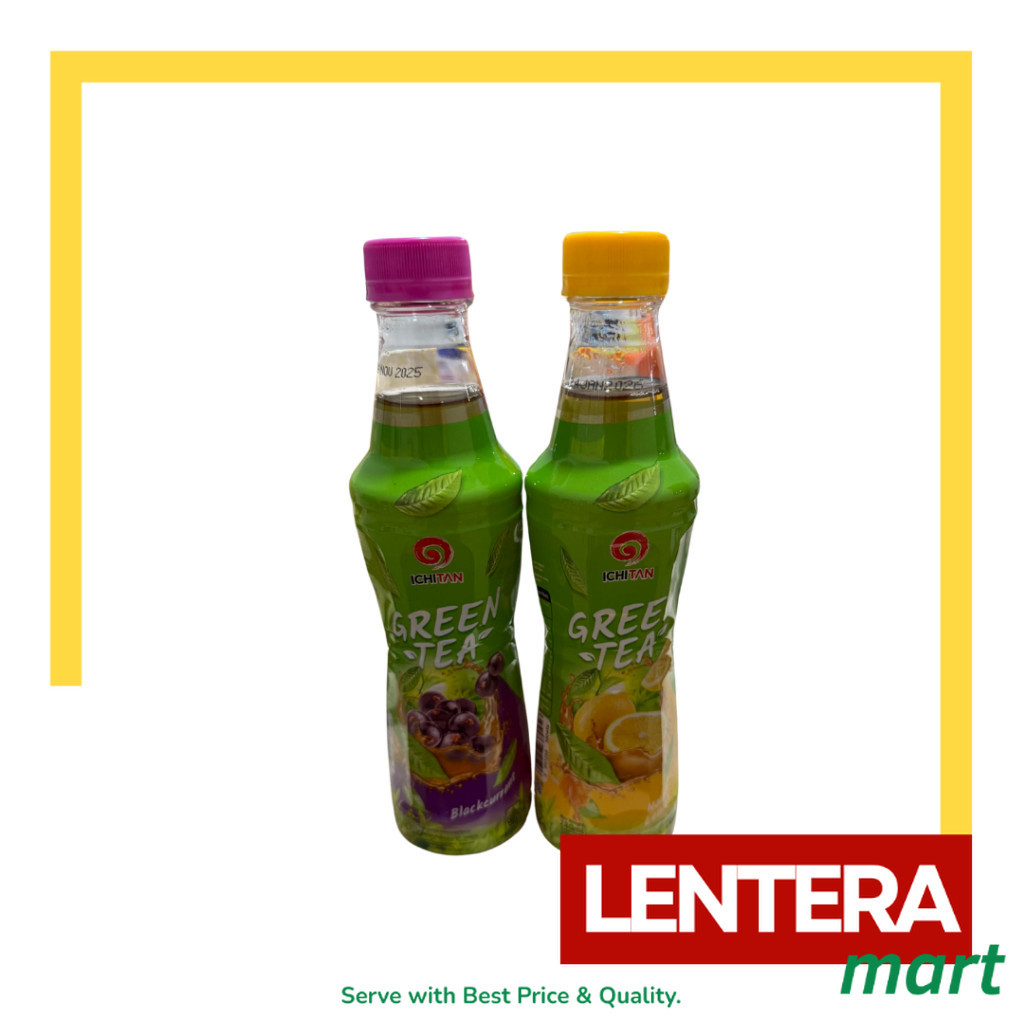 

Ichitan Green Tea Minuman Rasa Honey Lemon/Apple/Blackcurrant 280ml