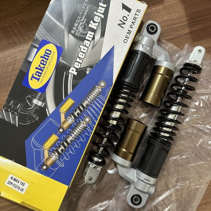 TAKEHO N-MAX 155 (TABUNG) SHOCKBREAKER BELAKANG MOTOR 2DP 2018 OLD SOK SHOK SHOCK BREAKER PEREDAM KE