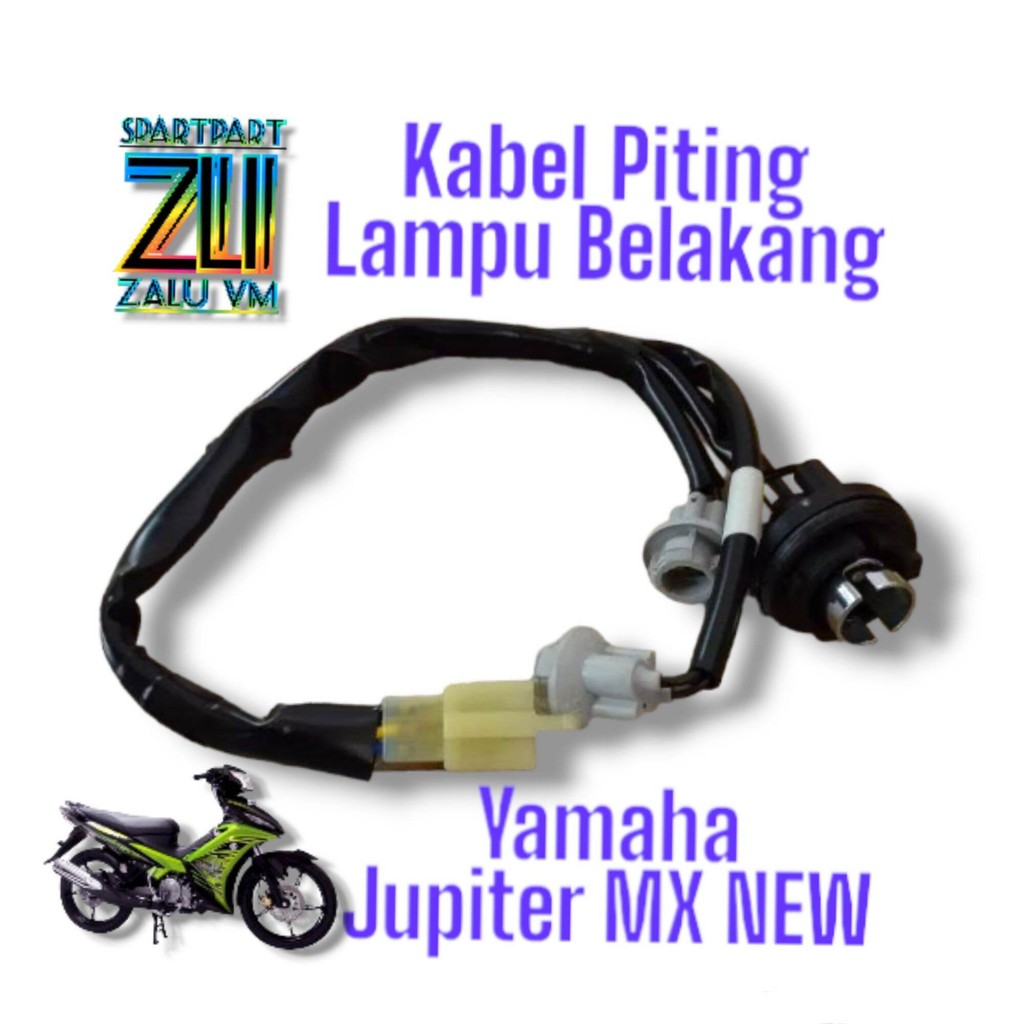 kabel piting fiting lampu belakang stop motor yamaha jupiter mx new 135