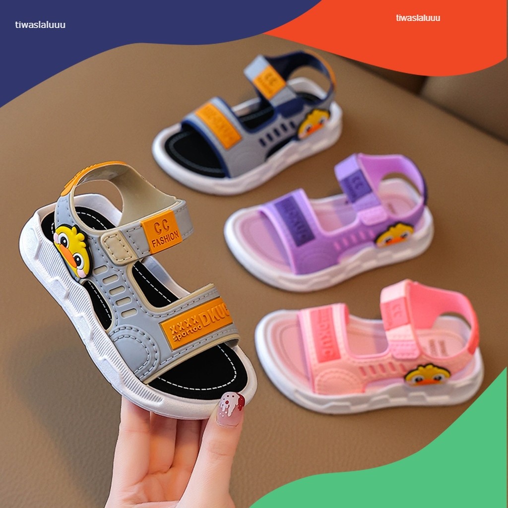 B405 Sandal Gunung Anak Laki Laki Perempuan Termurah Kekinian Sendal Anak Cewek Cowok Bahan Karet Je