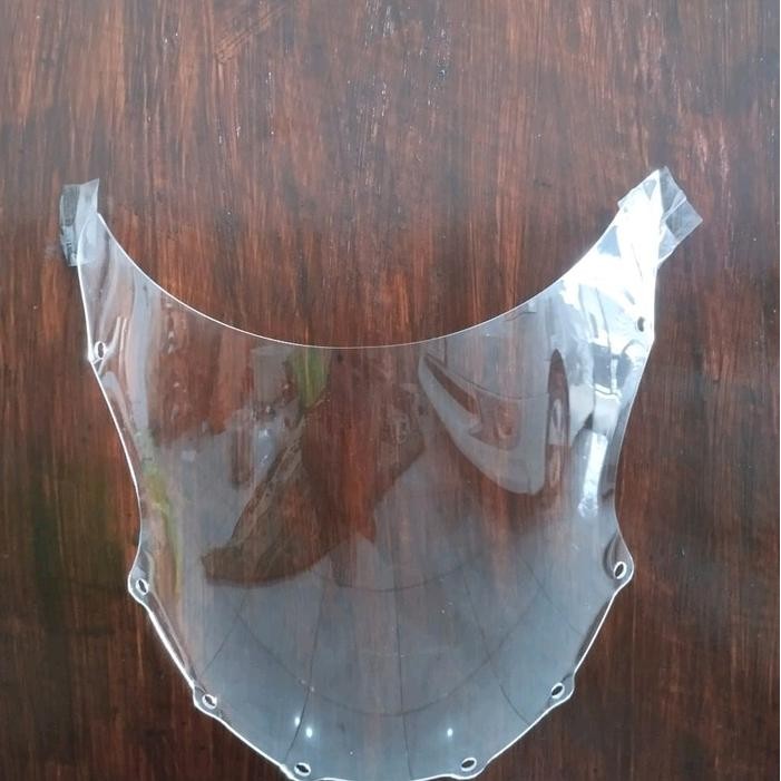 visor ninja rr old standar windshield ninja rr old - bening, 2 mili