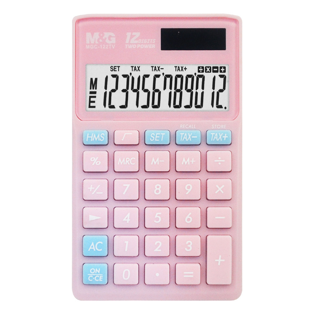 

M&G ADG981J7 MGC-122TV Kalkulator Saku Mini TAX Calculator Mirip CASIO HL-122TV