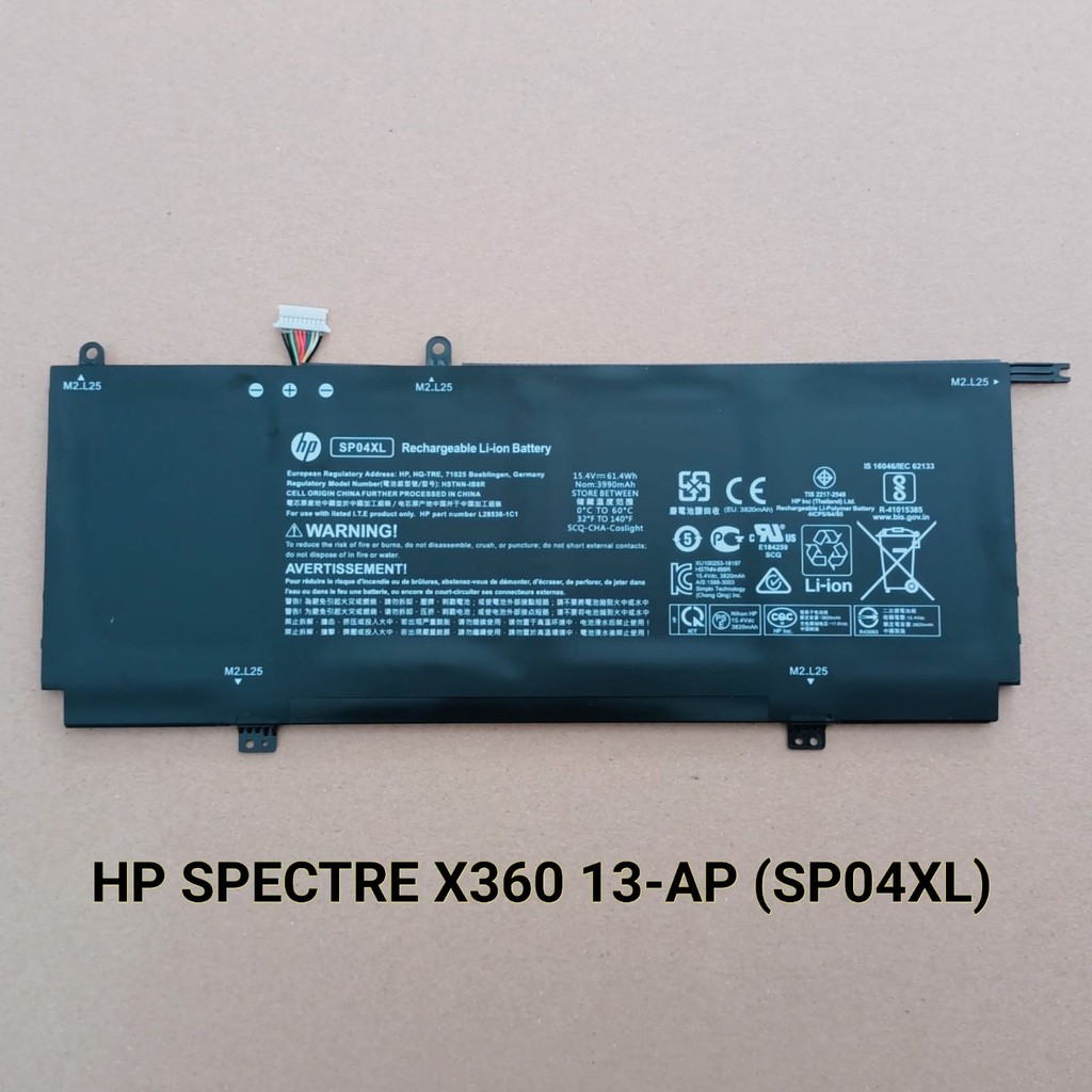 BATTERY LAPTOP HP SPECTRE X360 13-AP (SP04XL)