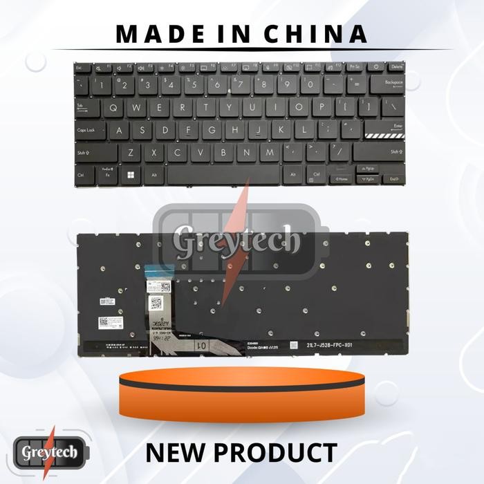KEYBOARD ASUS VIVOBOOK 14 A1402 A1402Z A1402ZA X1402 X1402Z X1402ZA A1403 A1403Z A1403ZA M1402 M1402