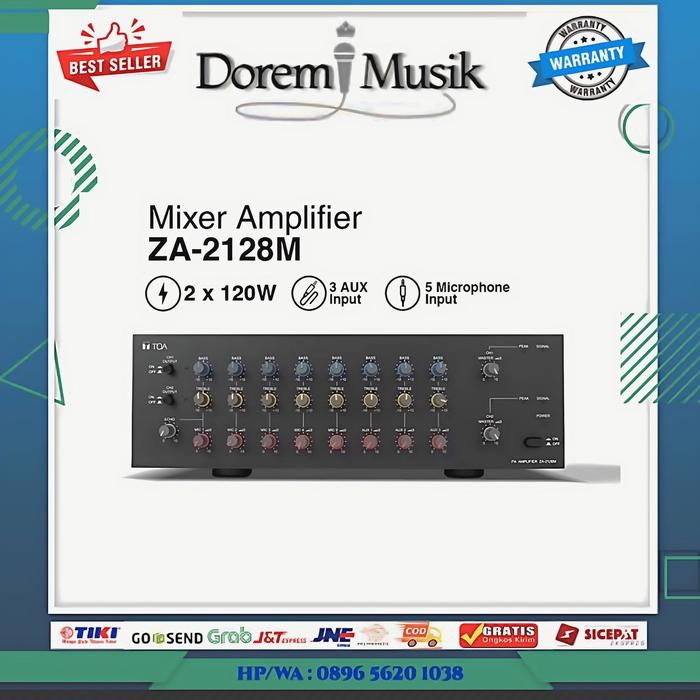 Mixer Amplifier Toa Za 2128 Mw Original