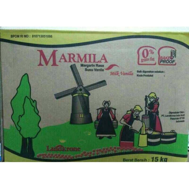 

mentega / margarin / margarine marmila kemasan 500gram