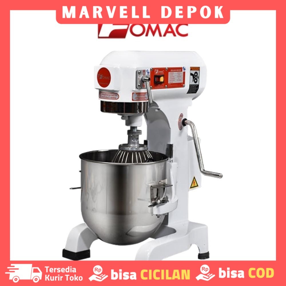 PLANETARY MIXER 15 LITER FOMAC DMX-B15 MESIN MIXER PENGADUK ADONAN ROTI GARANSI RESMI