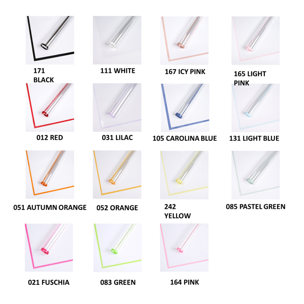 

FRAME OPP TRANSPARENT (LEMBARAN) Kertas Bunga Wrapping Paper