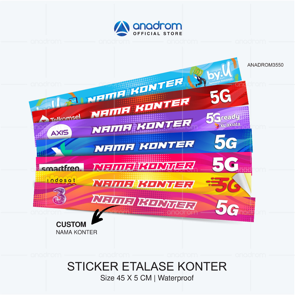 

BEST SELLER Sticker Etalase Konter Medium Size 45x5 Cm | Sticker Kaca Etalase | Stiker Etalase Konter Medium Outline Versi 1 | Anadrom 3550