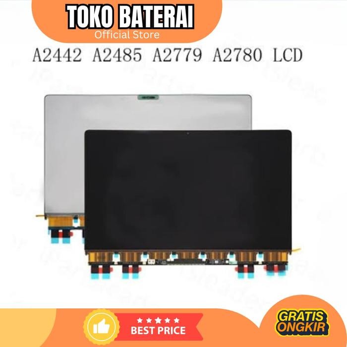 LCD MacBook Pro M1 M2 13" A2681, 15 A2941, 14" A2442 / A2779, 16" A2485 / A2780 - LCD only A2442