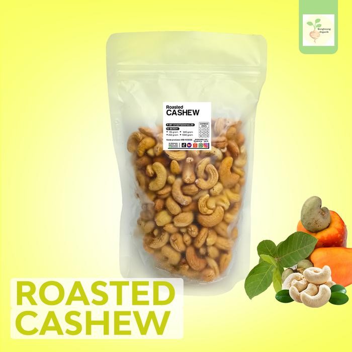 

Kacang Mede 500gr - Cashew Roasted Organik Cemilan Snack - Mentah (Raw)