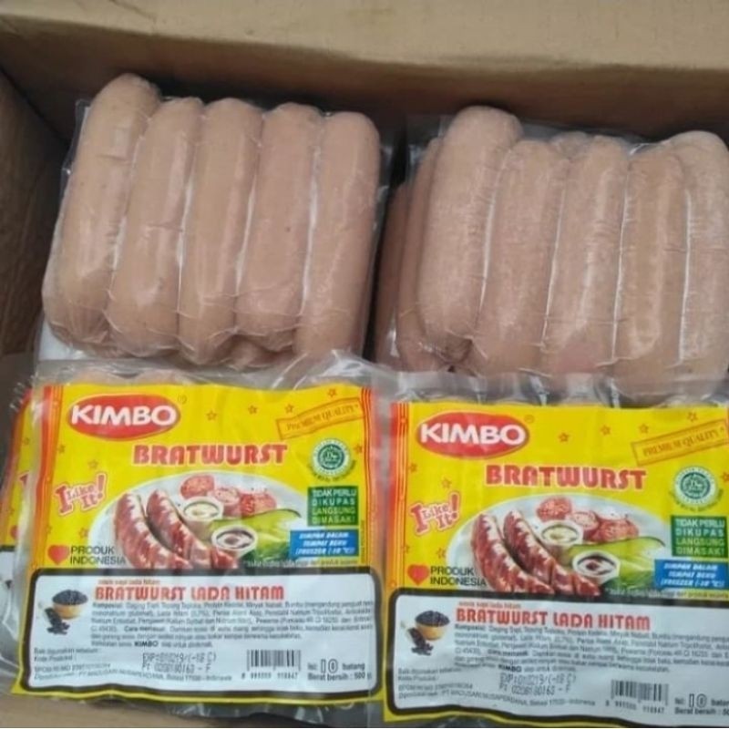 

KIMBO SOSIS LADA HITAM ISI 10