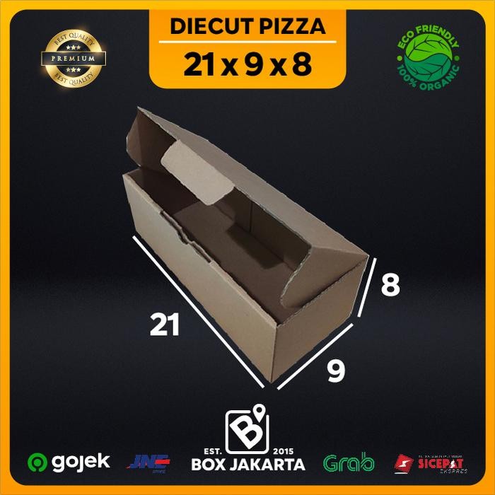 

KARDUS uk 21x9x8 CM Diecut Pizza Corrugated Packaging Box