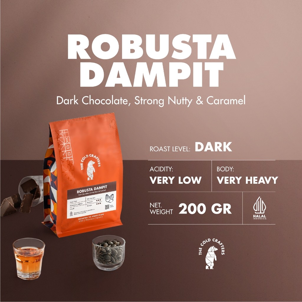 

Robusta Dampit Biji Kopi Roasted Beans