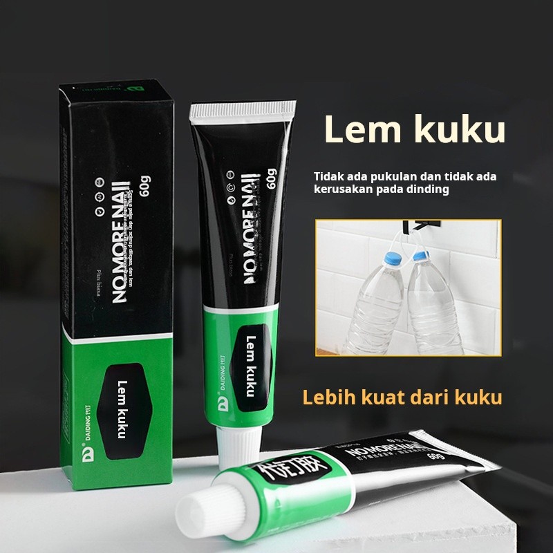 Lem bebas paku, lem kuat, lem serbaguna, lem struktural, perekat dinding dapur dan kamar mandi, lem 