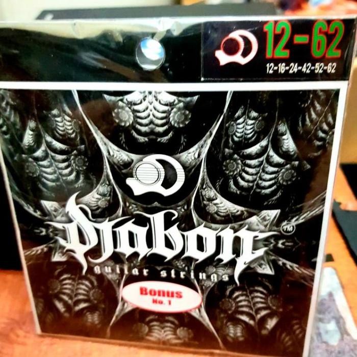 Senar Gitar Elektrik 6 string 12 - 62 djabon original