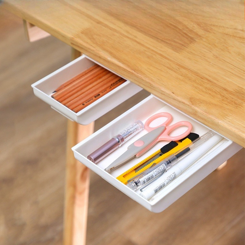 Laci Mini Laci Portable Meja Belajar Lipat Laci Laci Susun Kantor Laci Tersembunyi Meja Nakas Lace M