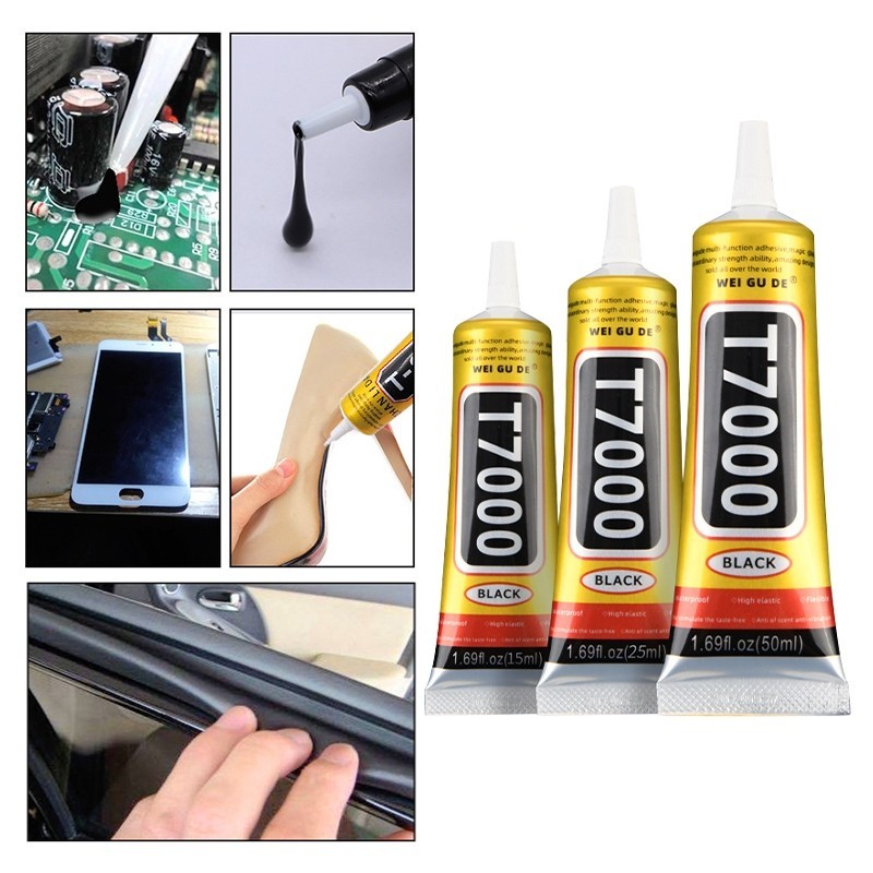 

LEM LCD TOUCHSCREEN HITAM & BENING T-7000 B-7000 LEM SERBAGUNA