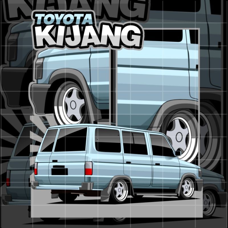 kaos toyota kijang ceper indonesia