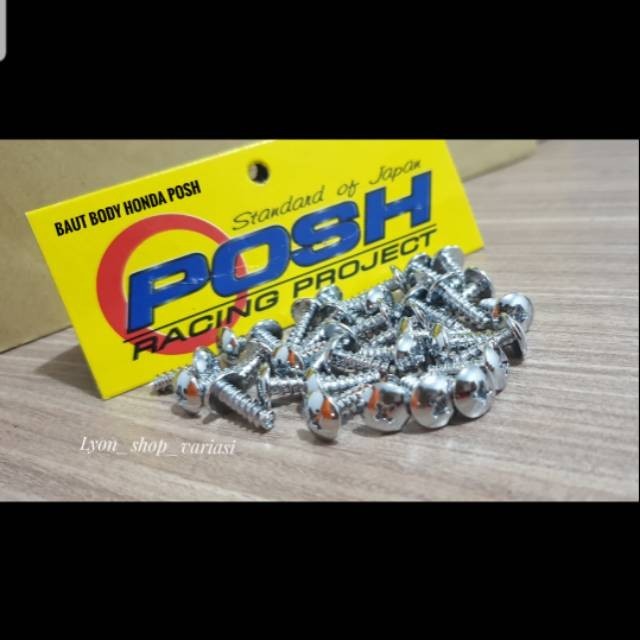 Baut Body Posh Variasi Motor – Beat / Scoopy / Vario