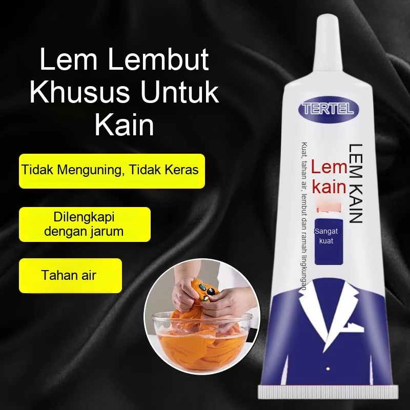 

Noda lem lembut Perekat kain Daya rekat kuat Tambalan kain