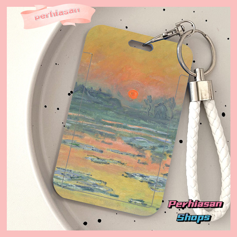

【Perhiasan Shops】ID CARD HOLDER MOTIF KAWAII TEMPAT KARTU PHOTOCARD PHOTO CARD Dilengkapi Dengan Tali Tangan Berkualitas Tinggi Mendukung Diskon Untuk Pembelian Grosir,Karya Seni Rupa Yang Dikarya Oleh Monet