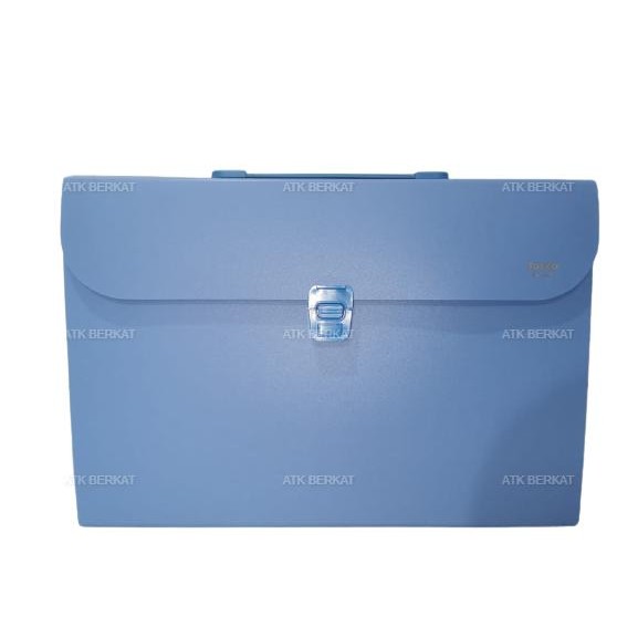 

【YANA-M】DISKON!!! Map expanding file Folio atau map harmonika - Biru