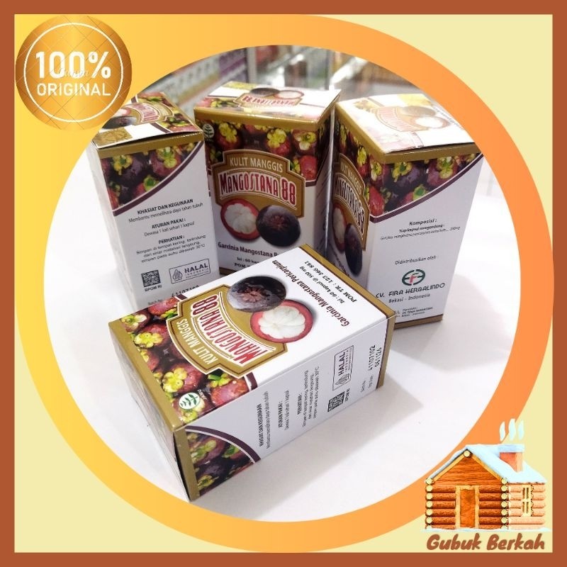 

KAPSUL KULIT MANGGIS Fira Herbalindo Mangostana 88 - Original