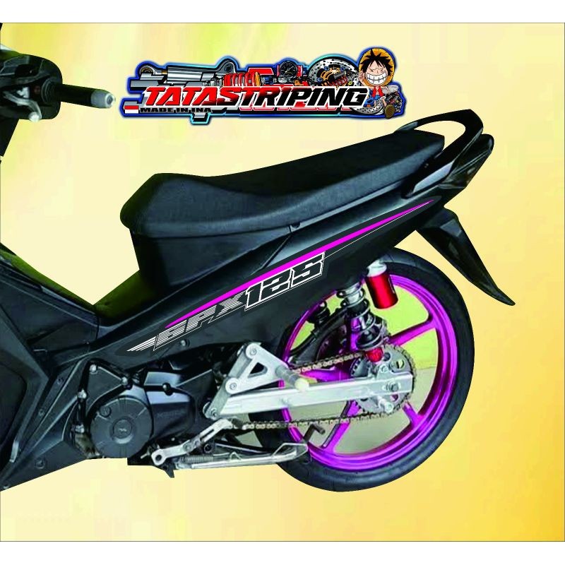 STRIPING STIKER SUPRA X 125 FI SUPRA X 125  2014 SAMPAI 2025