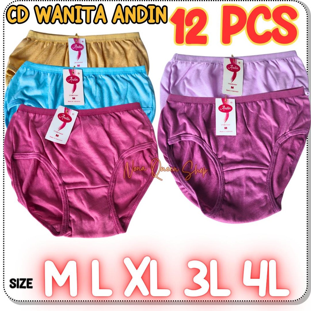Selusin 12 PCS Celana Dalam Wanita Anak Perempuan Remaja Wanita Remaja CD Anak SD SMP SMA Wanita Dew