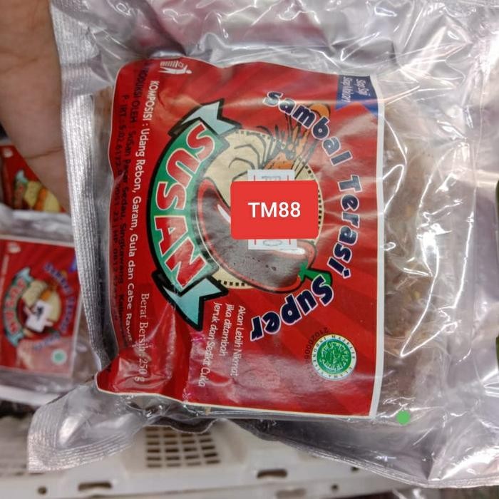 

Sambal Terasi Super Susan asli singkawang Kalimantan @250gram