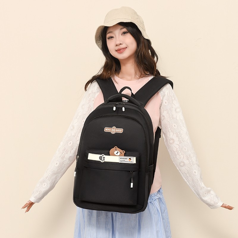 Novaquest Tas Ransel Wanita Premium Parasut Nilon