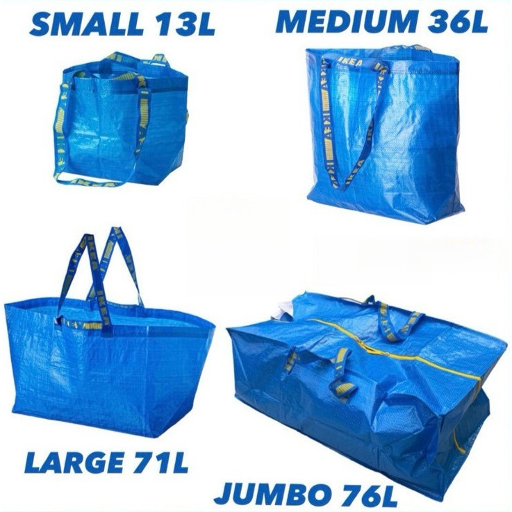 Kantong Tas Belanja Jumbo / Tas Laundry Besar / Tote Bag ORIGINAL Kantong Tebal Awet Kuat