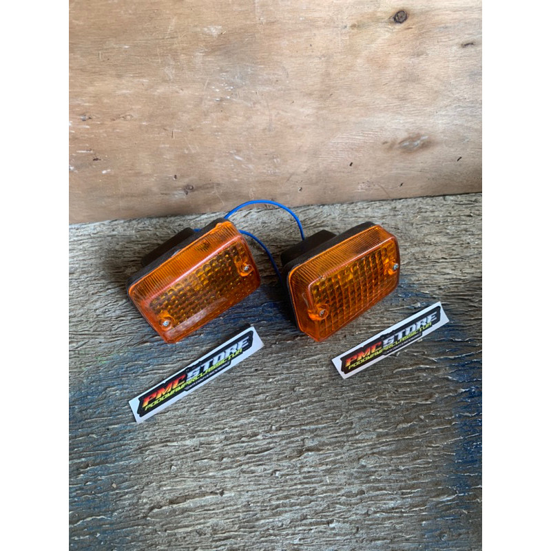 lampu sein sen depan honda c700 c800 supercup