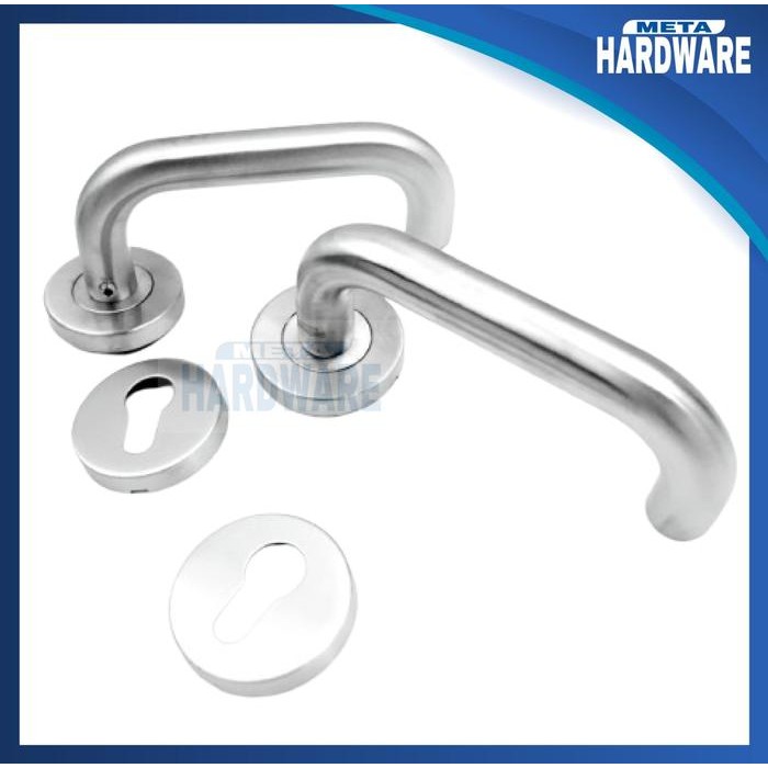 Handle Pintu Dekkson LHTR 016 19mm Lever Handle Tube Roses 016