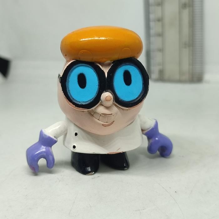 KYKY Figure 2' Dexter Laboratory Happy face Original Cartoon Network