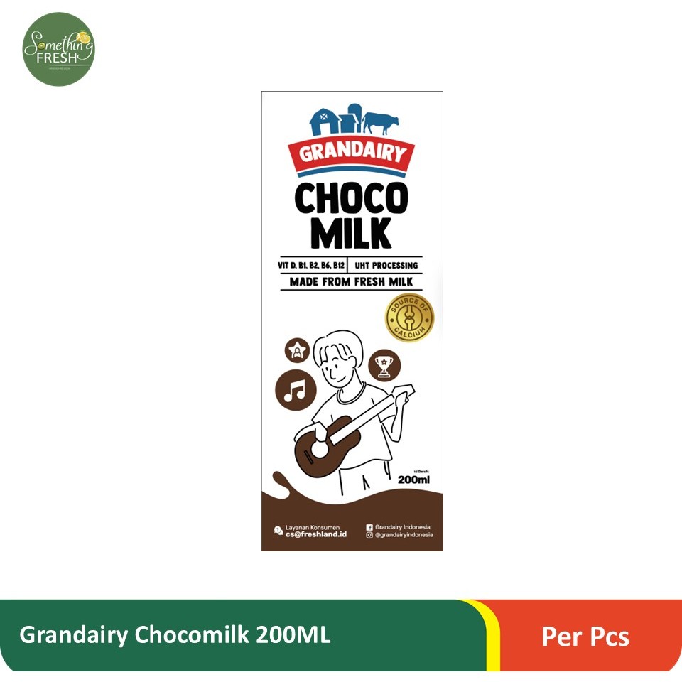 

Grandairy Susu UHT Choco 200ML Per Pcs