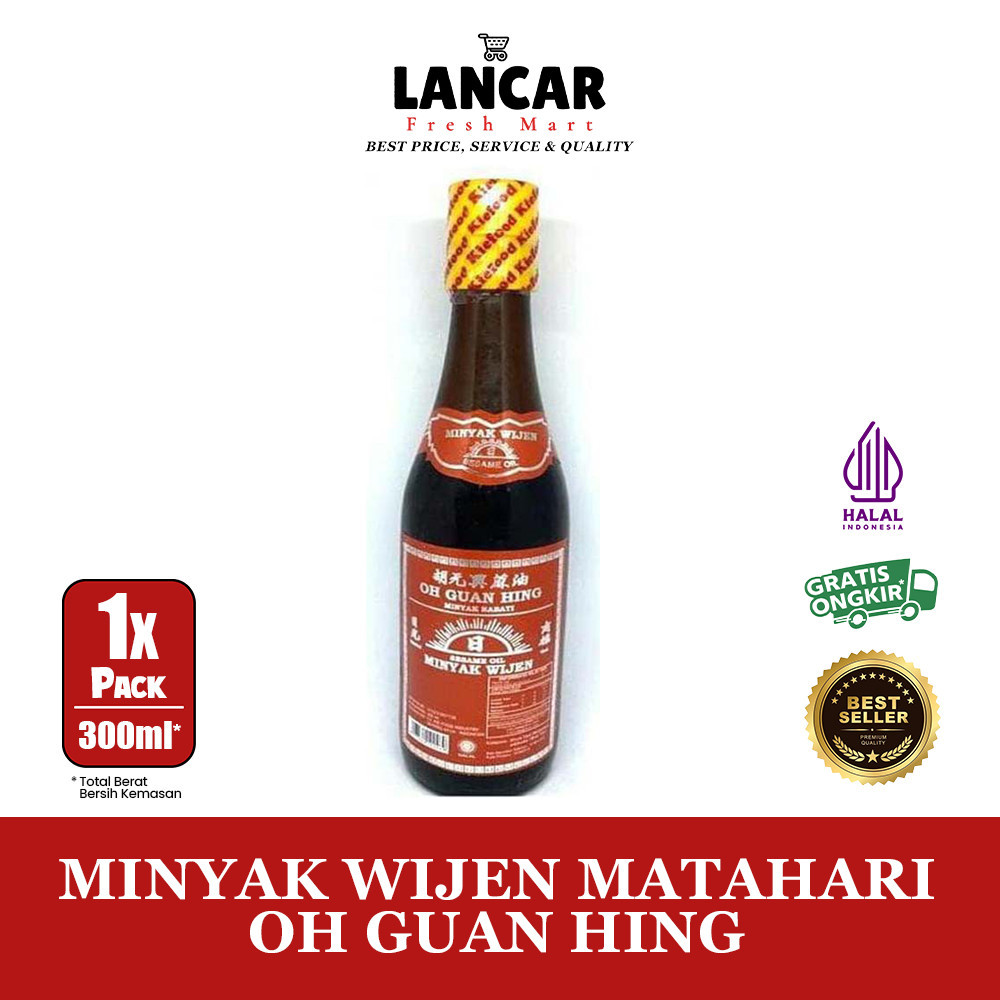 

MINYAK WIJEN MATAHARI OH GUAN HING 300ML