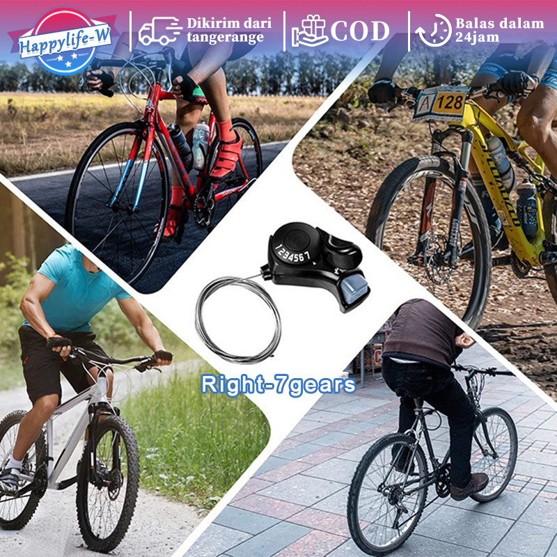 Shifter Sepeda 7 Speed Universal Speed Sepeda Lipat Operan Gigi Sepeda Mtb Lipat Right