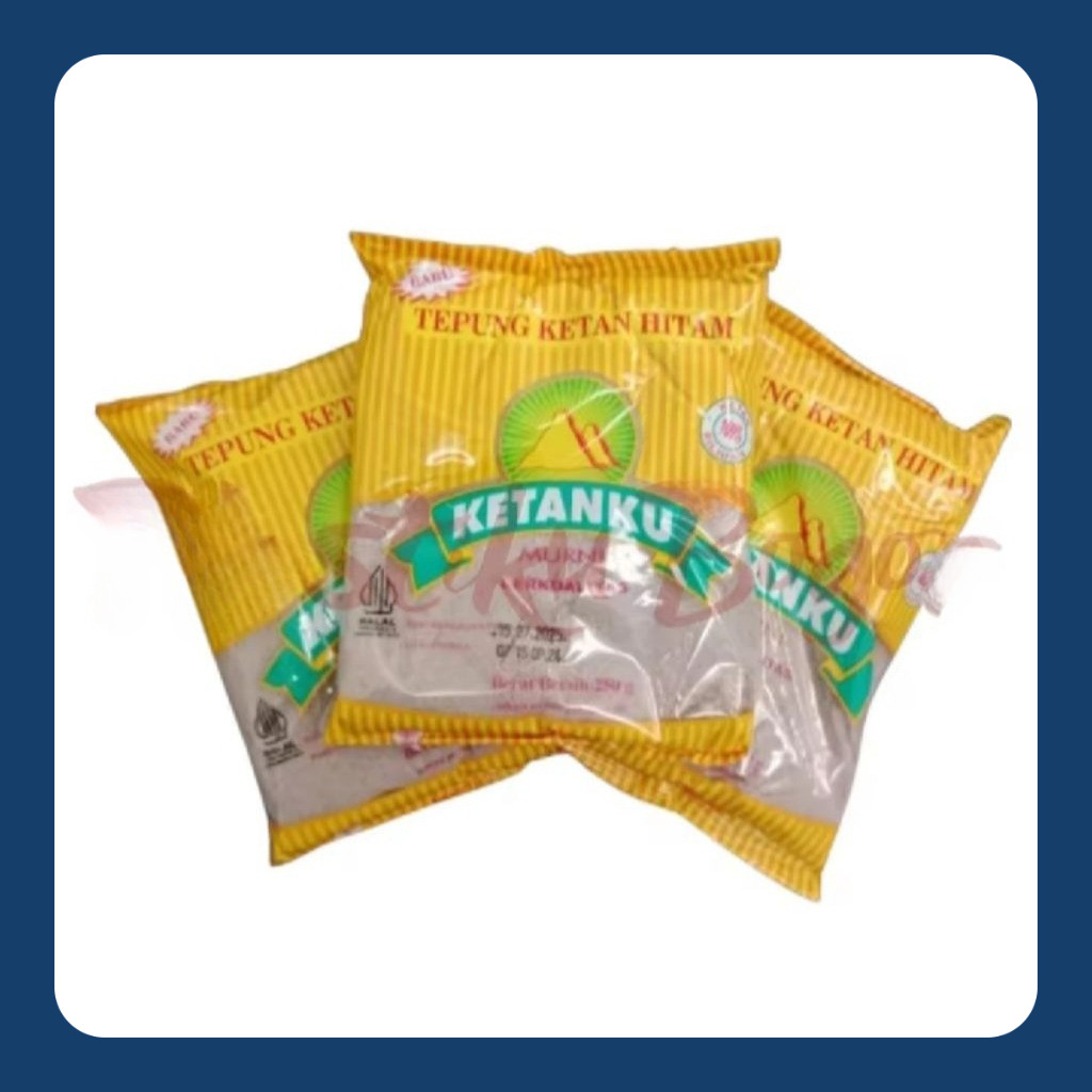 

Tepung ketan hitam ketanku ukuran 250 gram