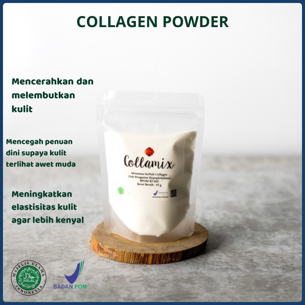 

Ozora Collamix (Collagen Powder/bubuk kolagen) 45gr